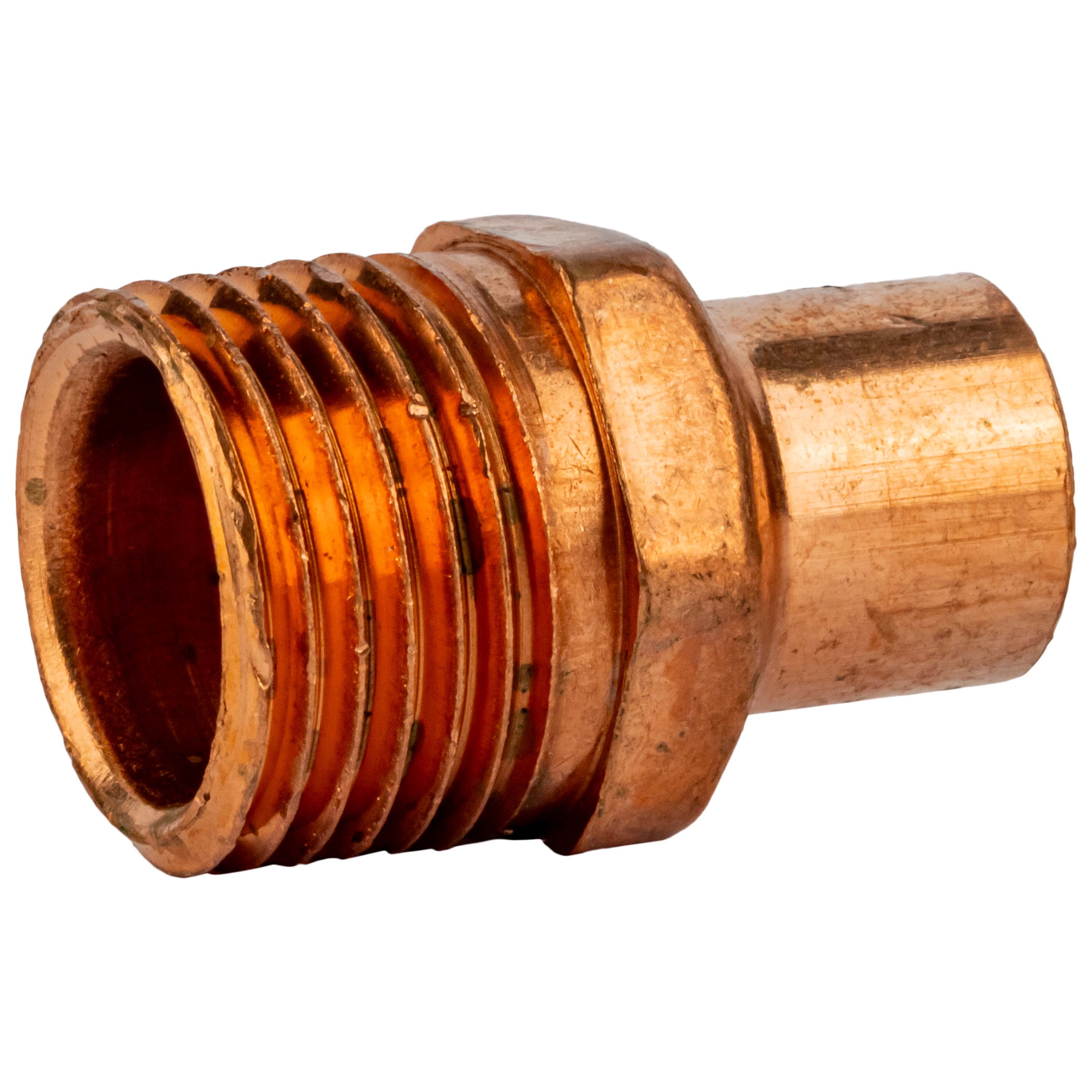 Copper Sweat Fittings - Male Fitting Adapters - Fitting to Male Pipe